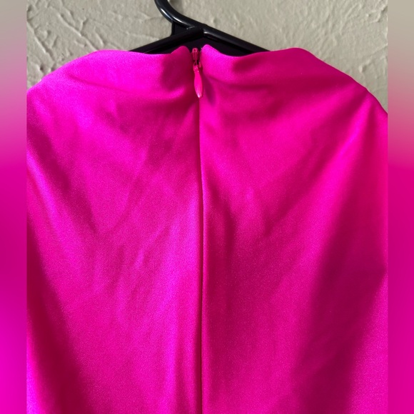 Windsor Mini Dress / Licra / Hot Pink  Size S - Picture 5 of 12